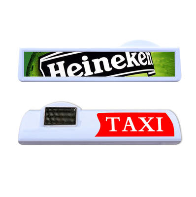 18V T4 Taxi Car Topper Wyświetlacz LED Ekran reklamowy na dachu samochodu