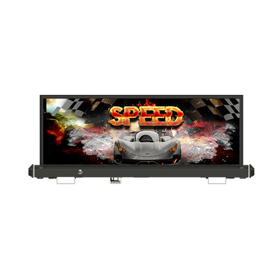 Auto Dimming P2.5 Taxi Roof LED Display 120w Display Visions LED Signs